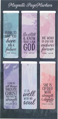 Magnetic Bookmarks Scenic set
