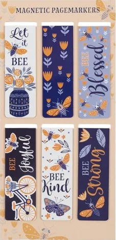 Magnetic Bookmarks  Let it Bee