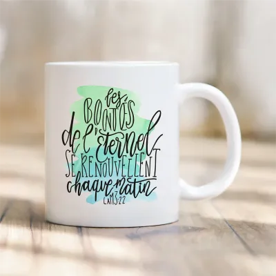 Tasse "Les bontés de l'Eternel"