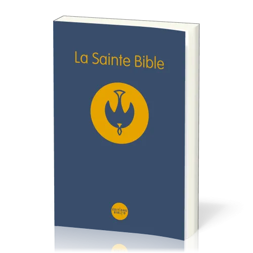 Bible Colombe broché - Couverture souple bleue