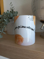 Tasse "Si Dieu est pour nous, qui sera contre nous ?"