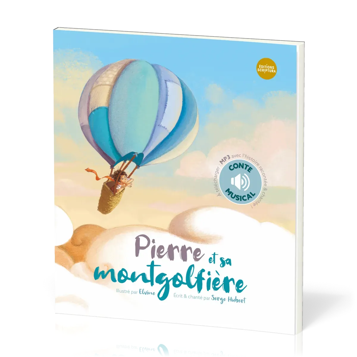 Pierre et sa montgolfière avec MP3 à télécharger - nouvelle édition