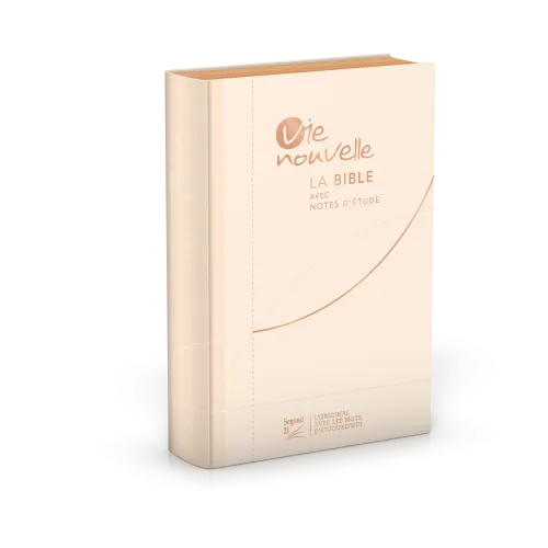 Bible Segond 21 Vie Nouvelle - souple - toile beige - avec boîtier
