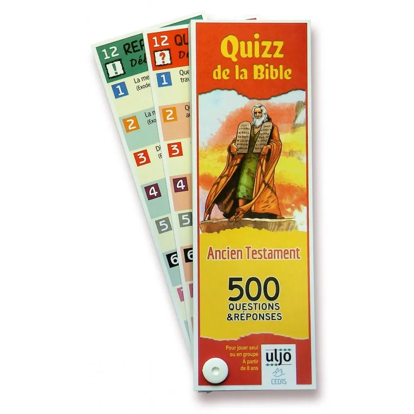 Quizz de la Bible - Ancien Testament - 500 questions & réponses