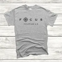 T-Shirt homme "Focus" xs à xxl (4couleurs )
