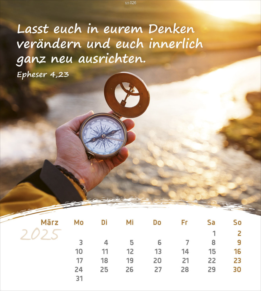 Calendrier La Vie pour toi - allemand -  cartes postales