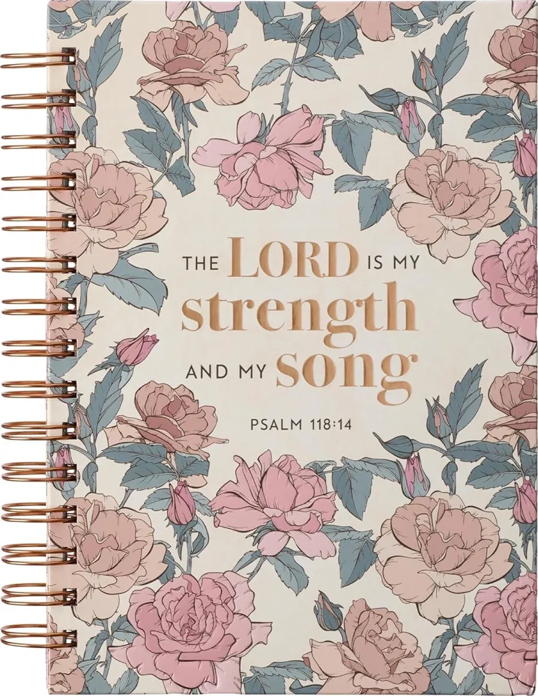 Journal Large Wire My strength and my song - avec anneaux