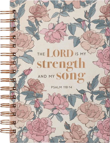 Journal Large Wire My strength and my song - avec anneaux