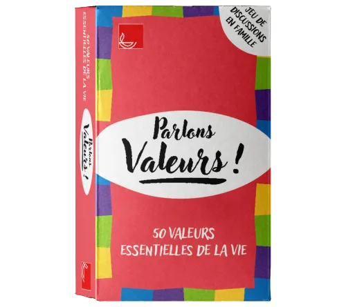 Jeu Parlons valeurs ! - 50 valeurs essentielles de la vie