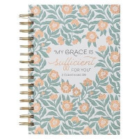 Large wire Journal "My grace is..."