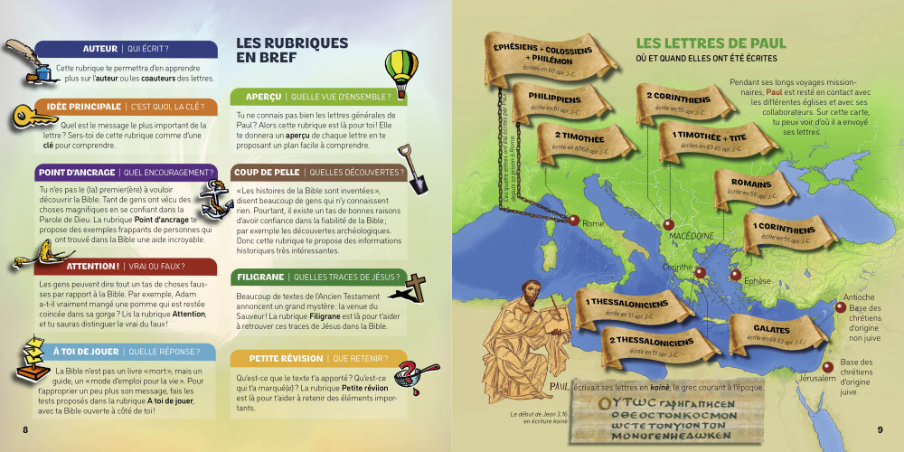 Ton GPS biblique-Zoom sur les lettres générales de Paul