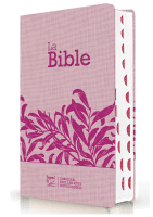 Bible Segond 21 compacte (Premium Style) - couverture souple toile rose et onglets