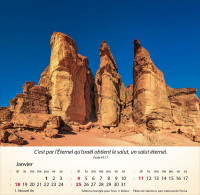 Calendrier Israël Shalom - de table