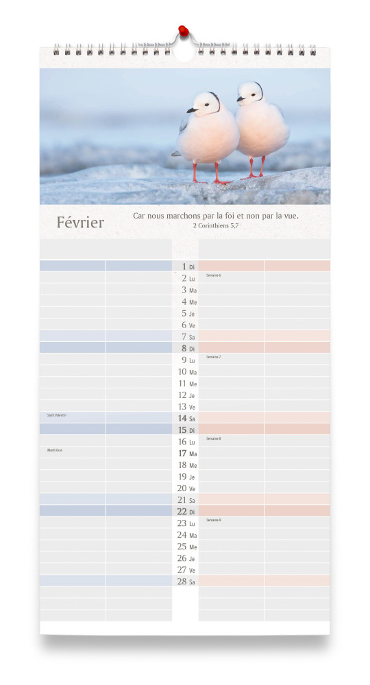 Calendrier Duo