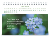 Calendrier Plaisir d'offrir - gros caractères
