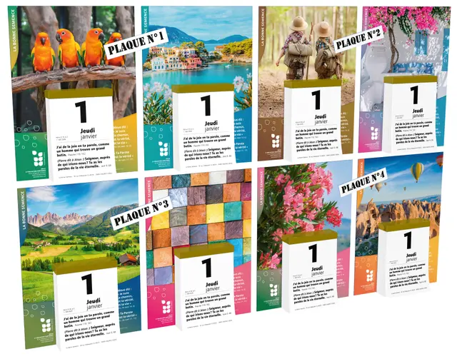 Calendrier Bonne Semence Français à effeuiller