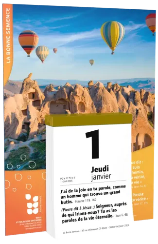 Calendrier Bonne Semence Français à effeuiller