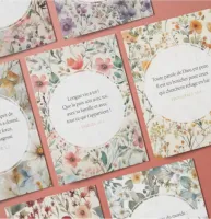 Lot de 100 mini-cartes sur l'Amour de Dieu