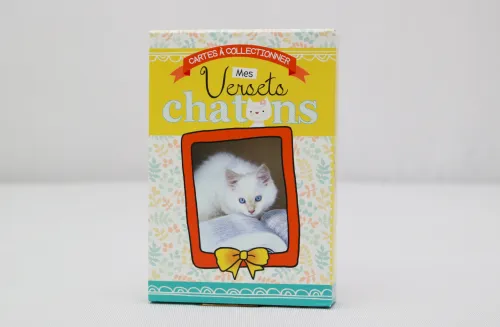 Mes versets chatons- cartes à colorier