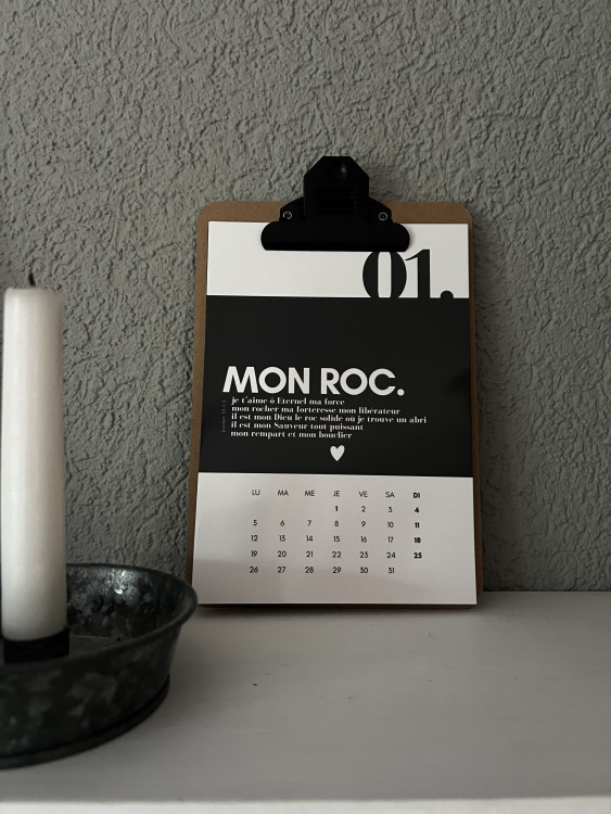 Calendrier 1Mot1Verset 2026