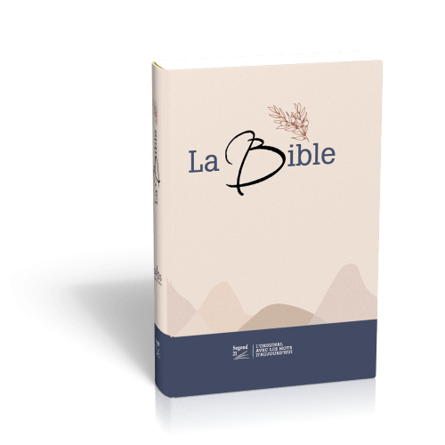 Bible Segond 21 gros caractères rigide toilée matelassée Soeur-Co