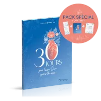 30 jours pour laisser Dieu guérir ton coeur - Pack avec marque-page et poster