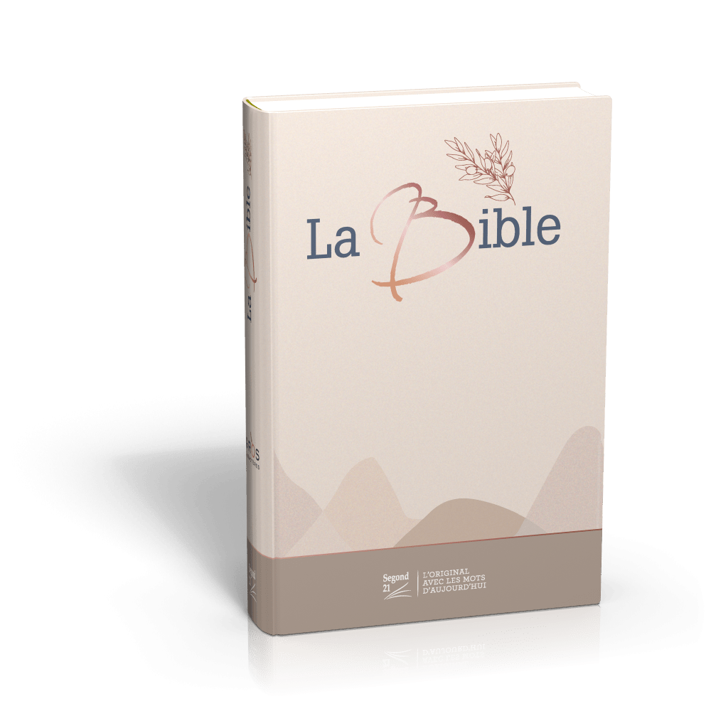 Bible Segond 21 gros caractères rigide toilée matelassée Soeur-Co
