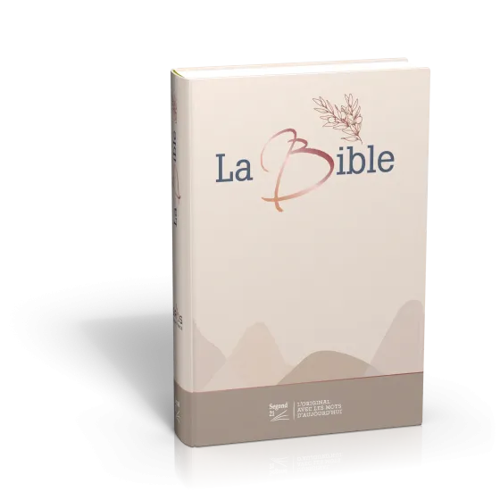 Bible Segond 21 gros caractères rigide toilée matelassée Soeur-Co