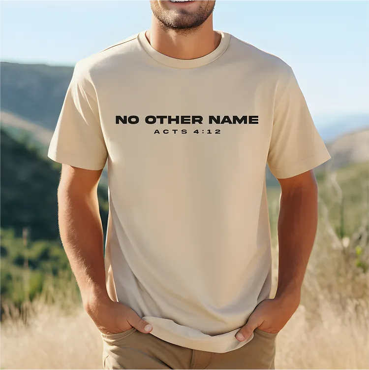 T-Shirt homme "No Other Name" XS à XXL (6 couleurs )