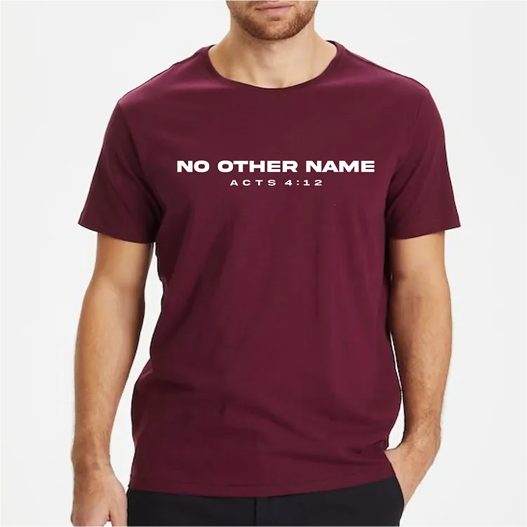 T-Shirt homme "No Other Name" XS à XXL (6 couleurs )