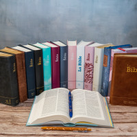 Bible Segond 21 compacte (Premium Style) - couverture souple toilée rose bonbon, avec fermeture éc