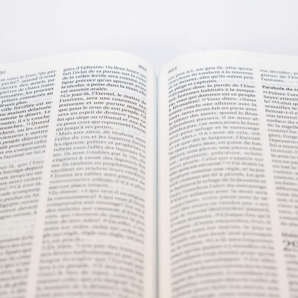 Bible Segond 21 compacte (Premium Style) - Couverture rigide, toilée et matelassée, motif marguerite