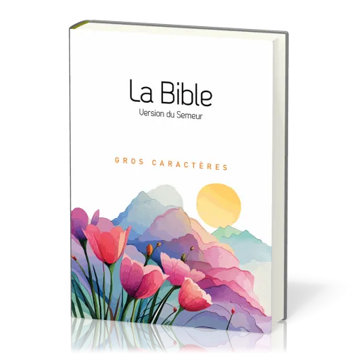 Bible Semeur 2015, gros caractères, blanche illustrée, tranche blanche