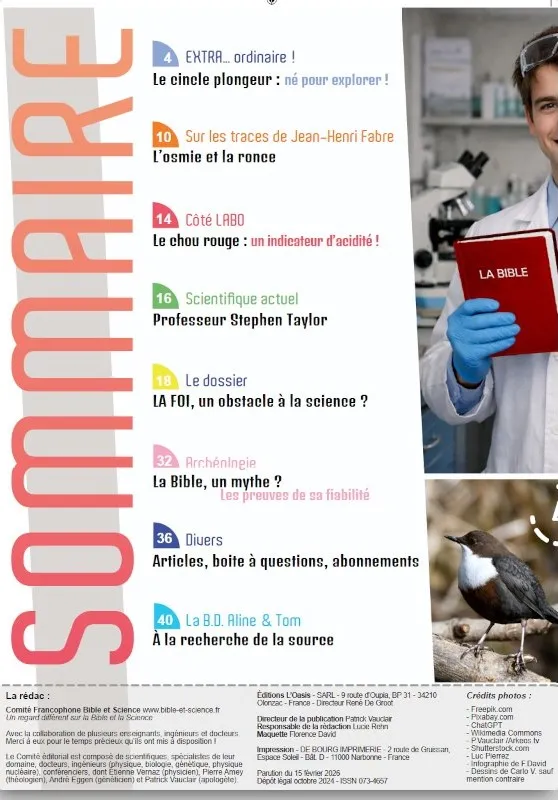 Bible et Science Junior - No 6 - La foi, un obstacle...
