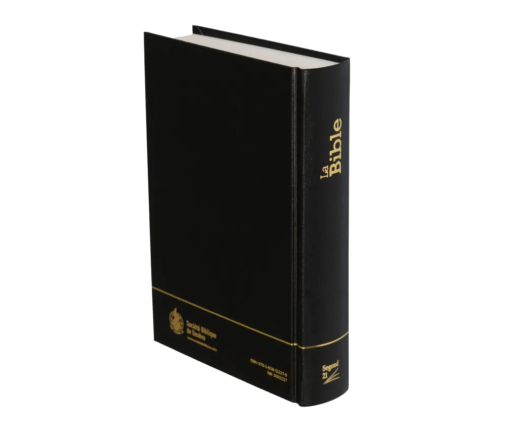 Bible Segond 21 compact noir - couverture rigide Skyvertex