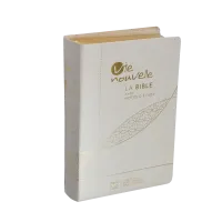 Bible Segond 21 Vie Nouvelle - souple - toile blanc - tranches or