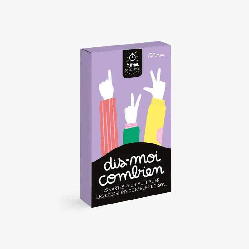 Dis-moi combien - 25 cartes pour multiplier les occasions de parle de soi