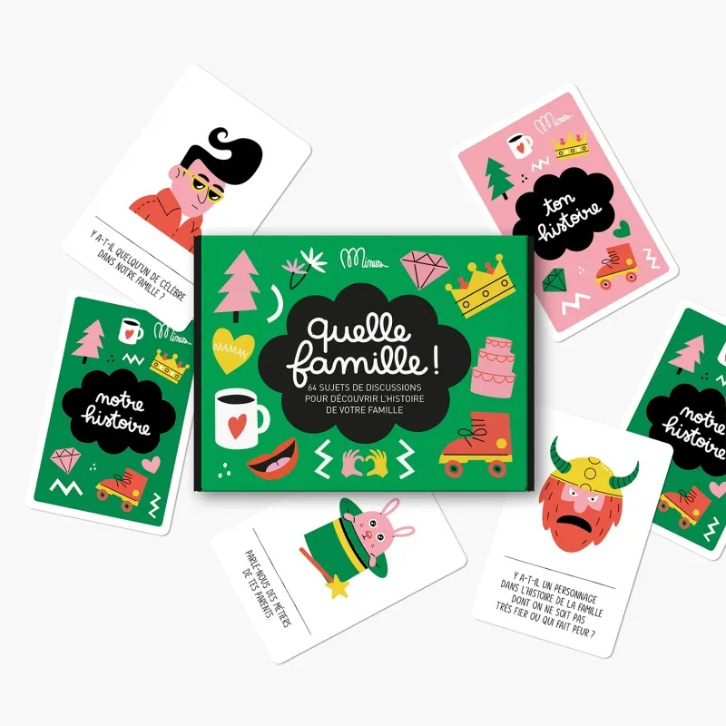 Quelle famille ! 64 sujets de discussions pour découvrir l'histoire de votre famille