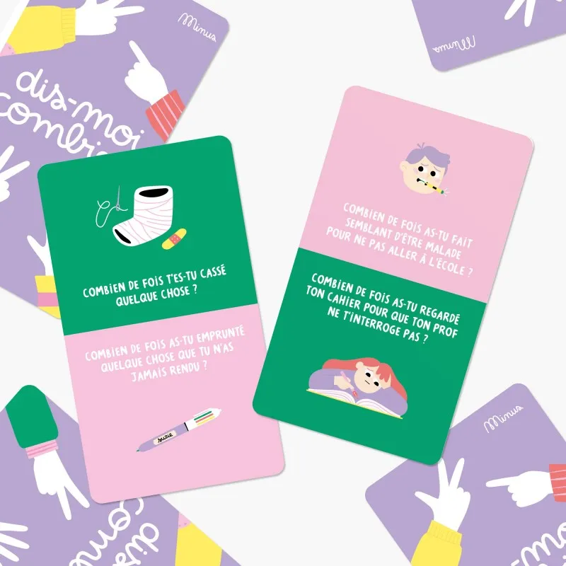 Dis-moi combien - 25 cartes pour multiplier les occasions de parle de soi