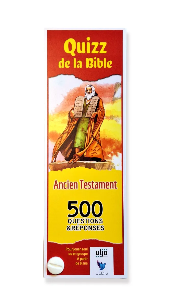 Quizz de la Bible - Ancien Testament - 500 questions & réponses