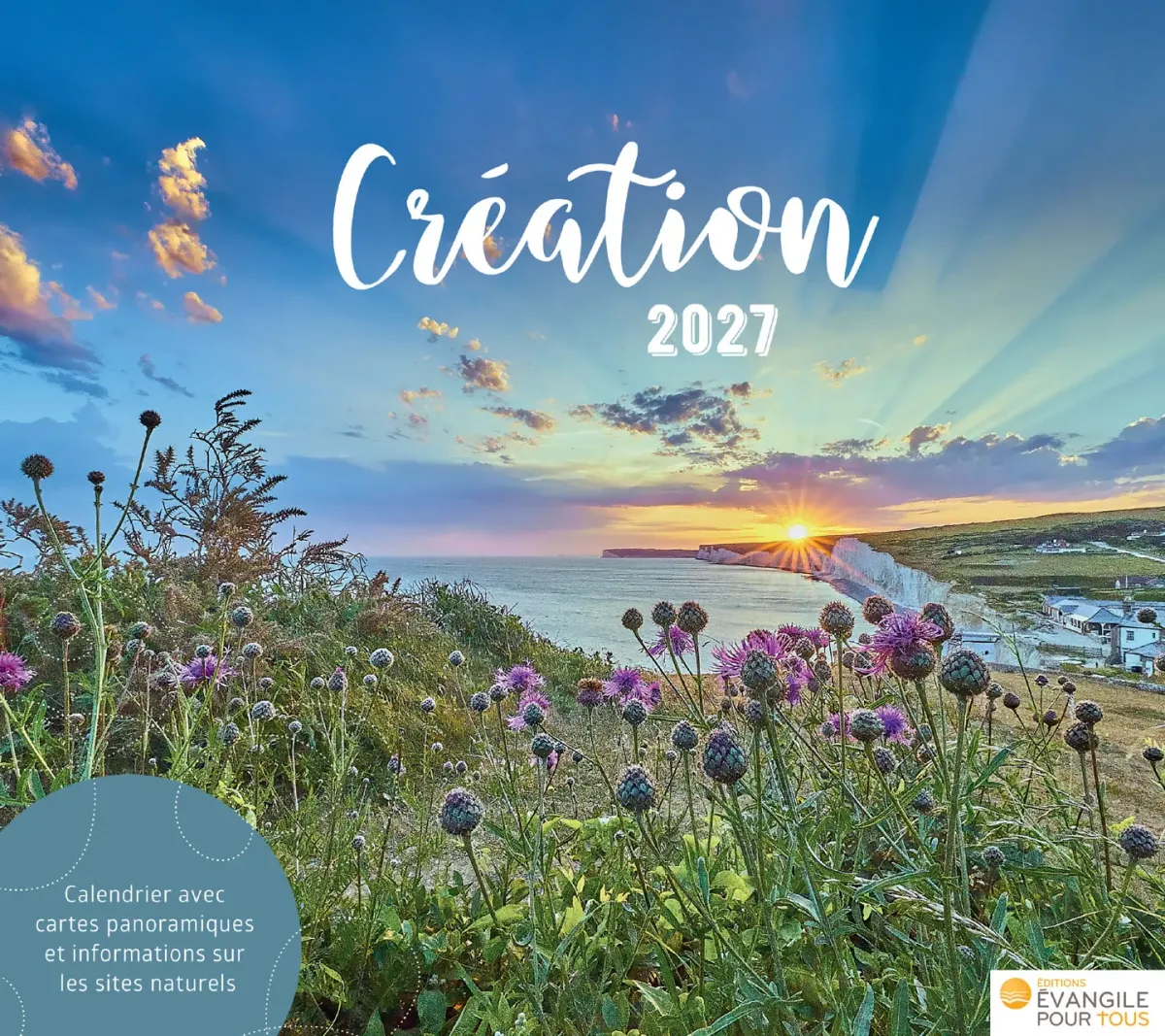 Calendrier Création - cartes postales