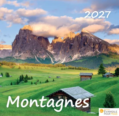 Calendrier Montagnes - Merveilles de la création