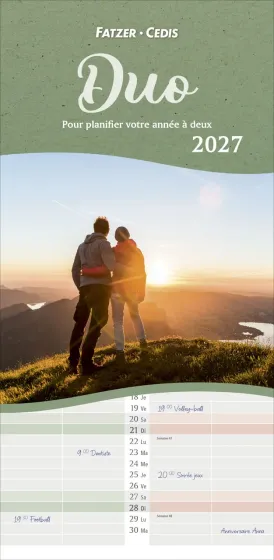 Calendrier Duo