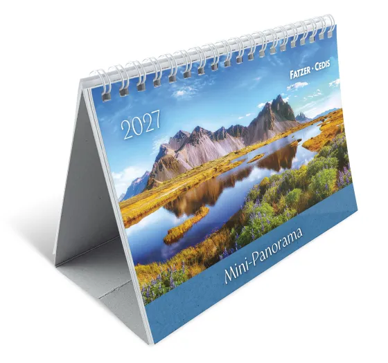 Calendrier à poser - Mini-Panorama