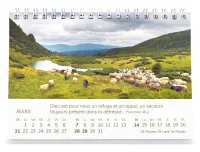 Calendrier à poser - Mini-Panorama