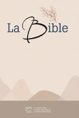 Bible Segond 21 gros caractères rigide toilée matelassée Soeur-Co