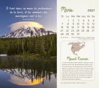 Calendrier Création - cartes postales