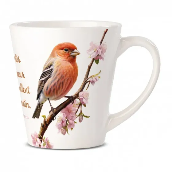 Mug oiseau "Les bontés du Seigneur"