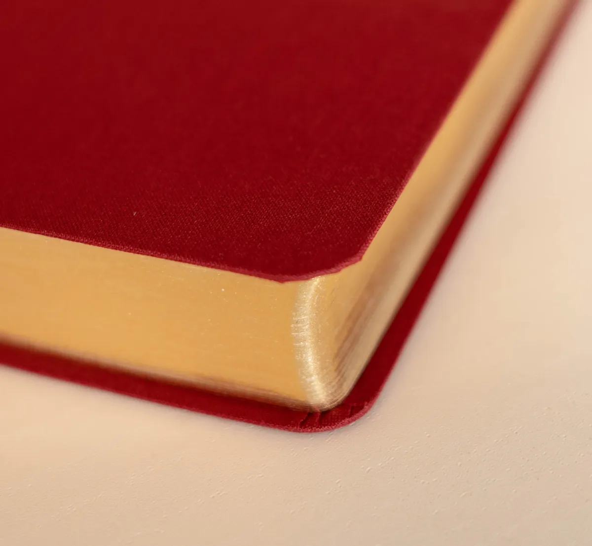 Bible Darby édition de Rolle, format moyen, textile bordeaux, semi-rigide, tranche dorée