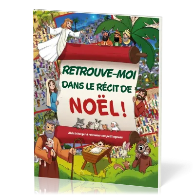 Retrouve-moi dans le récit de Noël ! - Aide le berger à retrouver son petit agneau
